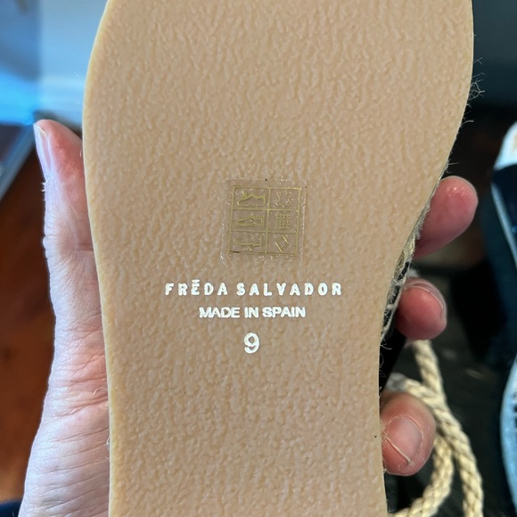 Freda Salvador Women's Lucy Espadrille Ankle Tie Sandals Size 9 NEW - Picture 4 of 6